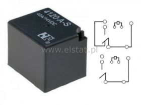 Przekaźnik 1 x styk przeł.12V 30A