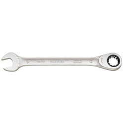 Gedore 2297175 Open-end Wrench With Ring Ratchet UD Profile 19 mm