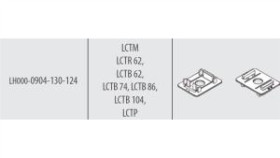 Trzymacz Na Szynę Din Do Prze.Lctb62-104 Uchwyty Do Montażu Przekładników Na...