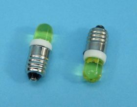 E-10 3V LED YELLOW 590nm 18000mcd