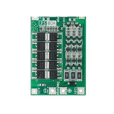 3S 60A ładowarka PCB BMS dla akumulatora litowo-jonowego 18650 zabezpieczenia i balansowanie dla silnika wiertarki modułu 11,1V