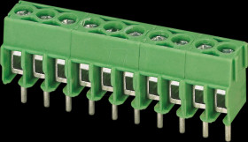 1984617 PCB terminal block, 2-pole, RM: 3.5 mm, 0.2 - 1.5 mm²