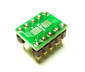 Adapter MSOP10 (uSOP10) / UMAX10 -->DIL10 (PDIP10)