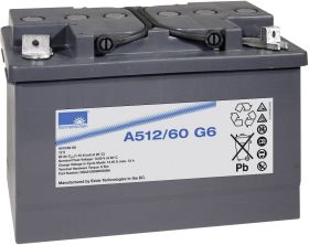 GNB Sonnenschein A512/60 G6 NGA5120060HS0BA Akumulator ołowiowy 12 V 60 Ah ołowiowo żelowe (S x W x G) 278 x 190 x 175 m
