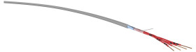 Kabel do transmisji danych VER JHSTH 6x2x0,6gr Eca T500, 6 x 2 x 0.6 mm², 500 m, szary