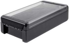 Obudowa Poliwęglan V0 szerokość zew. 125 mm długość zew. 231 mm wys. zew. 60 mm Bopla IP66, IP68 Szary grafitowy