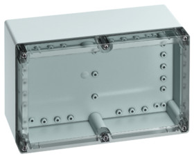 Obudowa Poliwęglan szerokość zew. 162 mm długość zew. 252 mm wys. zew. 120 mm Günther Spelsberg IP67 Szary