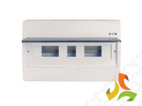 Rozdzielnica natynkowa 18 modułowa 1x18M drzwi metal IP40 BC-O-1/18-ECO 280348 EATON