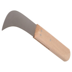 Faithfull KLINO Lino Knife 75mm (3in) - Beech Handle
