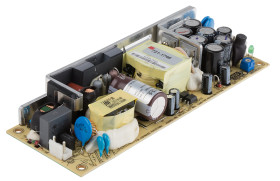 Zasilacz impulsowy nap. wyjściowe: 5V dc 75W 15A 1 wyjście nap. wejściowe: 127 → 370 V dc, 90 → 264 V ac