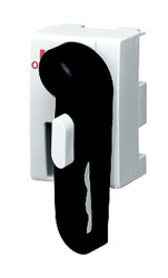 Uchwyt obrotowy do Kombinowane przełączniki bezpiecznikowe FUSERBLOC kolor Czarny Socomec