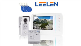 Zestaw Wideodomofonowy Z Monitorem 7Cali Jb305_N60w / No15nc + Zasilacz Na...