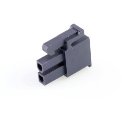Molex 39013025 Mini-fit Jr. 2-pin Socket Housing 4.2mm Ul 94v-2 Black