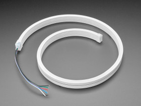 Adafruit RGBW Neon-like LED Flex Strip - Warm White 2700K