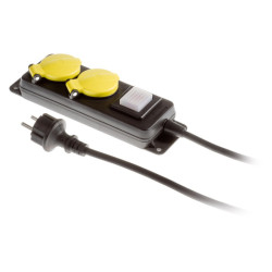 Przedłużacz warsztatowy 2x230V 5m IP44 PS-270WS/44 W-99484 KEL Plastrol