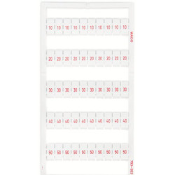 Karta oznacznika Karta znacznika 793 WAGO Zatrzaskowy