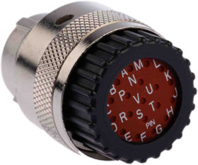 Złącze wielostykowe przemysłowe 19-pinowe Montaż na kablu Wtyczka ITT Cannon