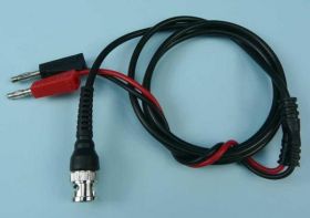 KABEL BNC-&gt;2xBANAN+GN. (DO OSCYLOSKOPU)