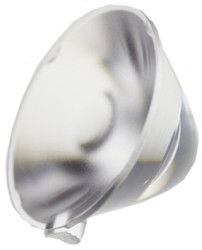 Soczewka LED Średni kąt, punktowo 26.5 (Dia.) x 13.3mm, D 26.5mm, Carclo