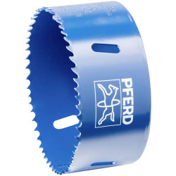 PFERD 25102895 LS 95 hole saw 95 mm HSS for versatile drilling tasks