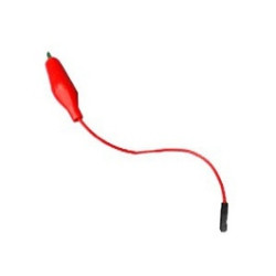 Kabelki gniazdo goldpin na krokodylek ok 18cm.