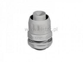 PG 13,5 dławnica z nakrętką szara do rur fi 16mm