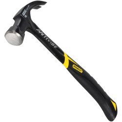 Stanley FMHT1-51275 FatMax Antivibe All Steel Curved Claw Hammer 450g (16oz)