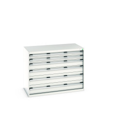 Szafa, kolor: Jasnoszary, materiał: , materiał: stal, 1000mm x 750mm x 1300mm, Bott