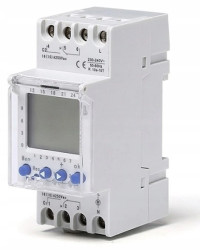 Zegar czasowy astronomiczny dwukanałowy LCD