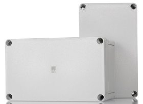 Szafka ścienna rozdzielcza 110 mm 180 mm 90mm Plastik Rittal RAL 7035