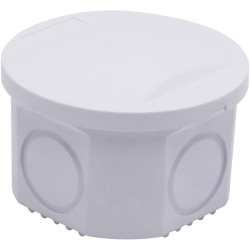 TruComponents 308028 50x50 Junction Box ABS plastic White