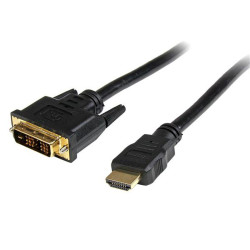 Kabel HDMI 5m A: HDMI B: Pojedyncze połączenie DVI-D A: Męskie B: Męskie High Speed