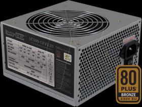 LC500-12 V2.31 LC-Power LC500-12 V2.31, 400 W, bronze