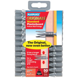 Plasplugs SCF552CC SCF 552 ORIGINALS&#x2122; Plasterboard Fixings (50)
