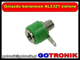 Gniazdo bananowe AL2321 zielone
