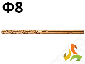 Wiertło do metalu HSS-Co,8.0mm 57H046 GRAPHITE