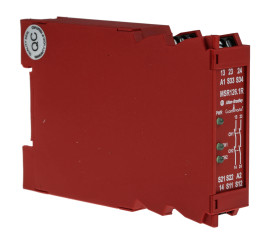Przekaźnik bezpieczeństwa, kat. bezp.: 4, SIL: 3, MSR126.1R, styki bezp.: 2, Uz: 230 V ac, Rockwell Automation