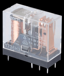 G2R-1-E 24DC Printrelais - 1x NO/NC, 16 A, 24 V DC