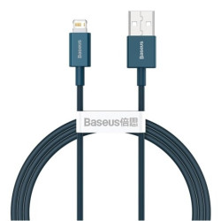 Kabel USB-Iphone 2m 2,4A niebies. CALYS-C03 BASEUS
