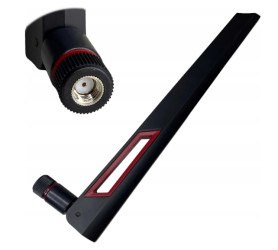 ANTENA WIFI 12dBi RP-SMA-MALE - dwuzakresowa 2.4GHz i 5G 5.8 GHz