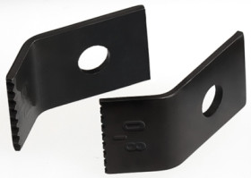 ESD cutter blade (1 pair of replacement blades), uninsulated, antimagnetic, stainless steel, 120 mm, 15 19 008