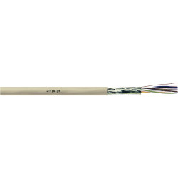 LAPP 1591301/50 J-Y(ST)Y 2x2x0.60mm Grey 50m halogen-free flame resistant