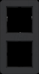 WAD7200BM 2-way frame, C.1, night black, matt