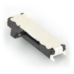 Przełącznik suwakowy SS13C01 3-pozycyjny - leżący