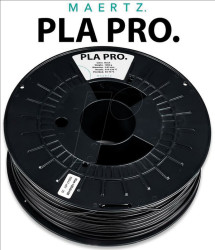 PMMA-1009-007 Maertz PLA Pro Black 2.85 mm 1000 g