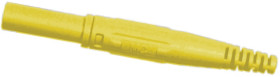 Gniazdo bananowe Żeński Śruba typ Gniazdo bananowe Żółty 32A Staubli rozmiar 4 mm