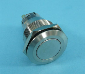 PBW-22B PRZYCISK OKR.2A/250V WO PŁASKI