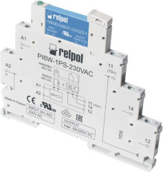 Przekaźnik interfejsowy 1P 1A 230V AC/DC tranzystor mocy PIR6W-1PS-230VAC/DC-O 857215