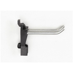 Raaco 110747 Super Clip Tool Hooks Double Hook 27x79x60mm 3Pieces