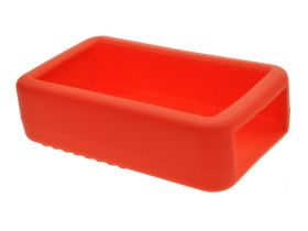 Osłona silikonowa; LCSC135H-R; silikon; czerwony; 81x141mm; Takachi; RoHS